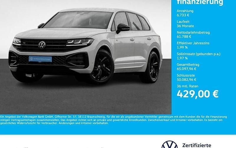 Pure white Gebraucht 2024 VW Touareg R-line SUV | 68.251 € (Guter Preis) - Bild 1/4
