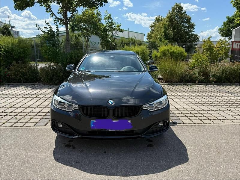 Schwarz Gebraucht 2017 BMW 420 Gran Coupé Sport Line Coupé | 21.900 € (Etwas zu teuer) - Bild 1/4