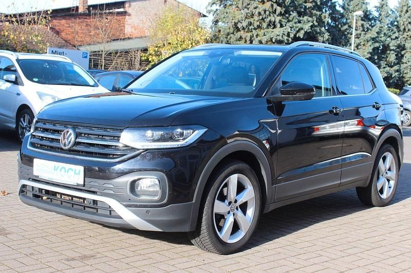 Schwarz Gebraucht 2019 VW T-Cross Style SUV | 16.900 € (Fairer Preis) - Bild 1/4