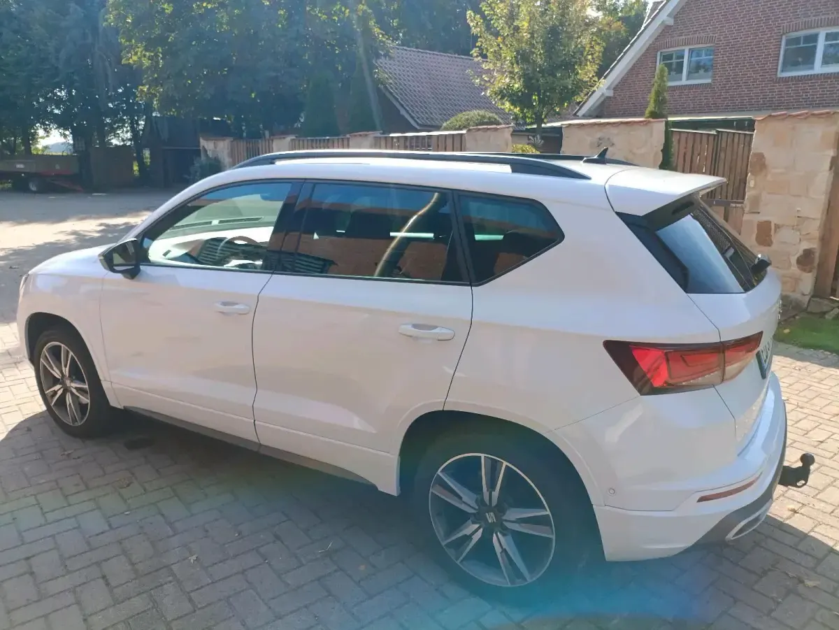 Gebraucht Seat Ateca FR 150 PS (110 kW) 2021 Weiß SUV