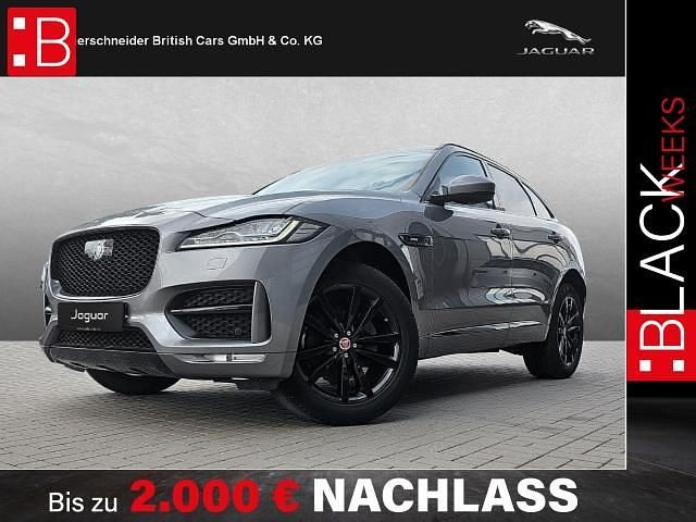 Grau Gebraucht 2020 Jaguar F-Pace R-Sport SUV | 31.660 € (Guter Preis) - Bild 1/3