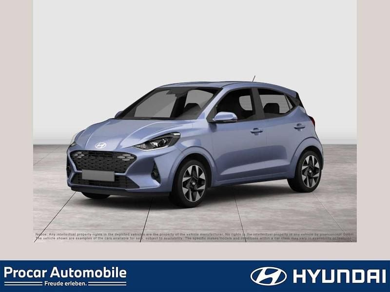 Blau Neu 2025 Hyundai i10 Trend Kleinwagen | 16.390 € (Fairer Preis) - Bild 1/4