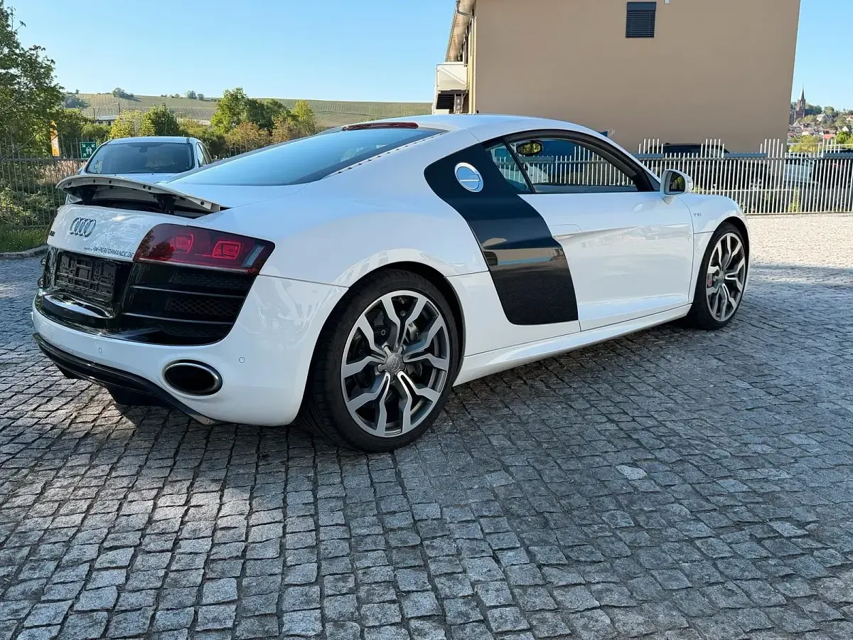 Gebraucht Audi R8 Coupé 525 PS (386 kW) 2010 Weiß Coupé
