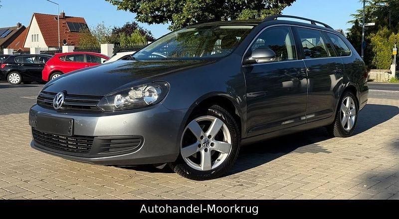 Grau Gebraucht 2010 VW Golf VI Comfortline Kombi | 3.400 € (Guter Preis) - Bild 1/4
