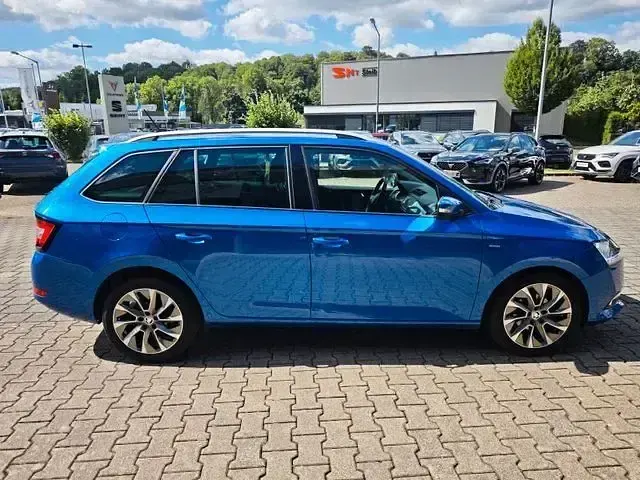 Gebraucht Skoda Fabia Clever 95 PS (69 kW) 2021 Blau Kleinwagen