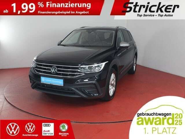 Deep black perleffekt Gebraucht 2024 VW Tiguan Allspace Life SUV | 34.950 € (Superpreis) - Bild 1/4