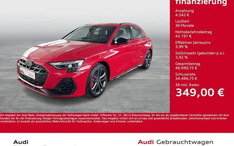 Gebraucht Audi S3 Sport 333 PS (244 kW) 2025 Rot Limousine