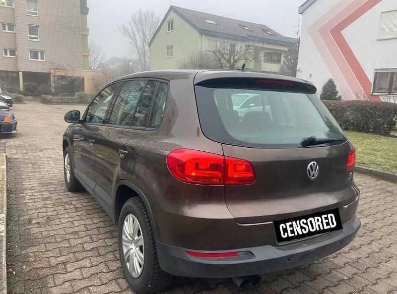 Gebraucht VW Tiguan 122 PS (89 kW) 2012 Braun SUV