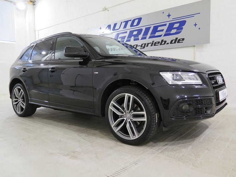 Mythosschwarz (metallic) Gebraucht 2017 Audi Q5 S-Line SUV | 27.950 € (Guter Preis) - Bild 1/4