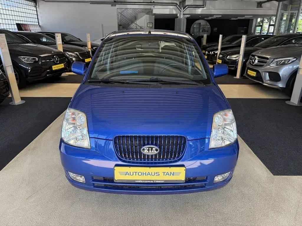 Gebraucht Kia Picanto EX 65 PS (47 kW) 2007 Blau Kleinwagen