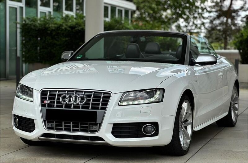 Weiß Gebraucht 2010 Audi S5 Cabriolet Comfort Cabrio | 12.900 € (Fairer Preis) - Bild 1/4