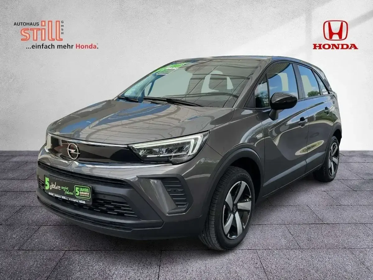 Gebraucht Opel Crossland Enjoy 110 PS (80 kW) 2024 Grau SUV