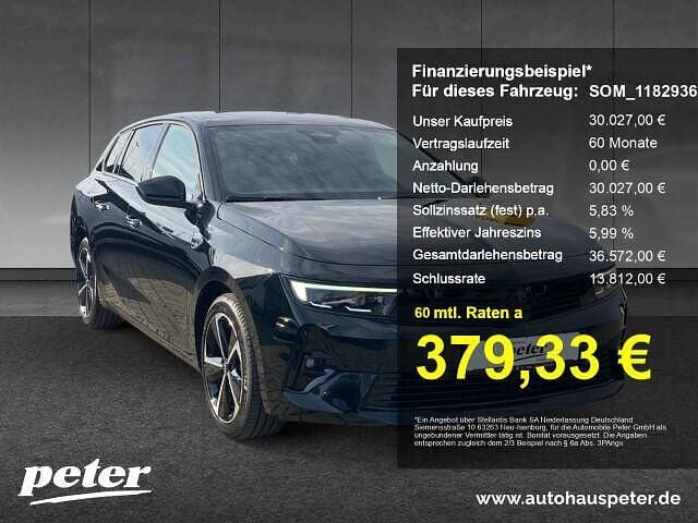 Karbon schwarz Gebraucht 2025 Opel Astra Kombi | 34.380 € (Etwas zu teuer) - Bild 1/4