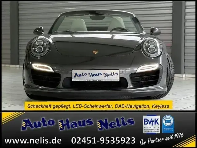 Gebraucht Porsche 911 Turbo S Cabriolet 560 PS (411 kW) 2014 Grau Cabrio