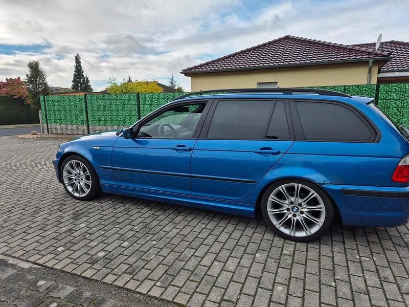 Blau Gebraucht 2004 BMW 320 M Sport Kombi | 1.750 € (Superpreis) - Bild 1/4