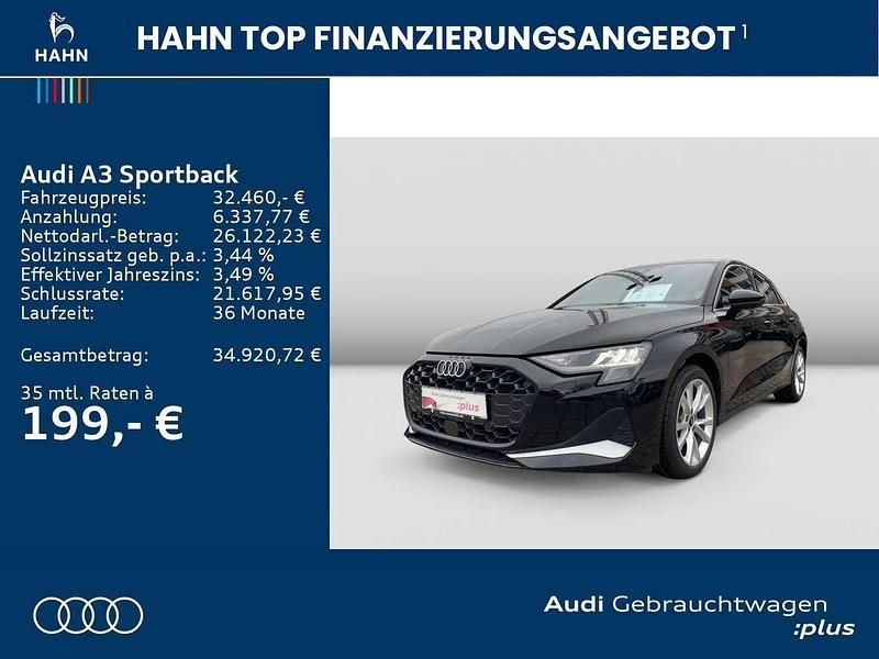 Gebraucht Audi A3 Advanced 150 PS (110 kW) 2025 Schwarz Limousine