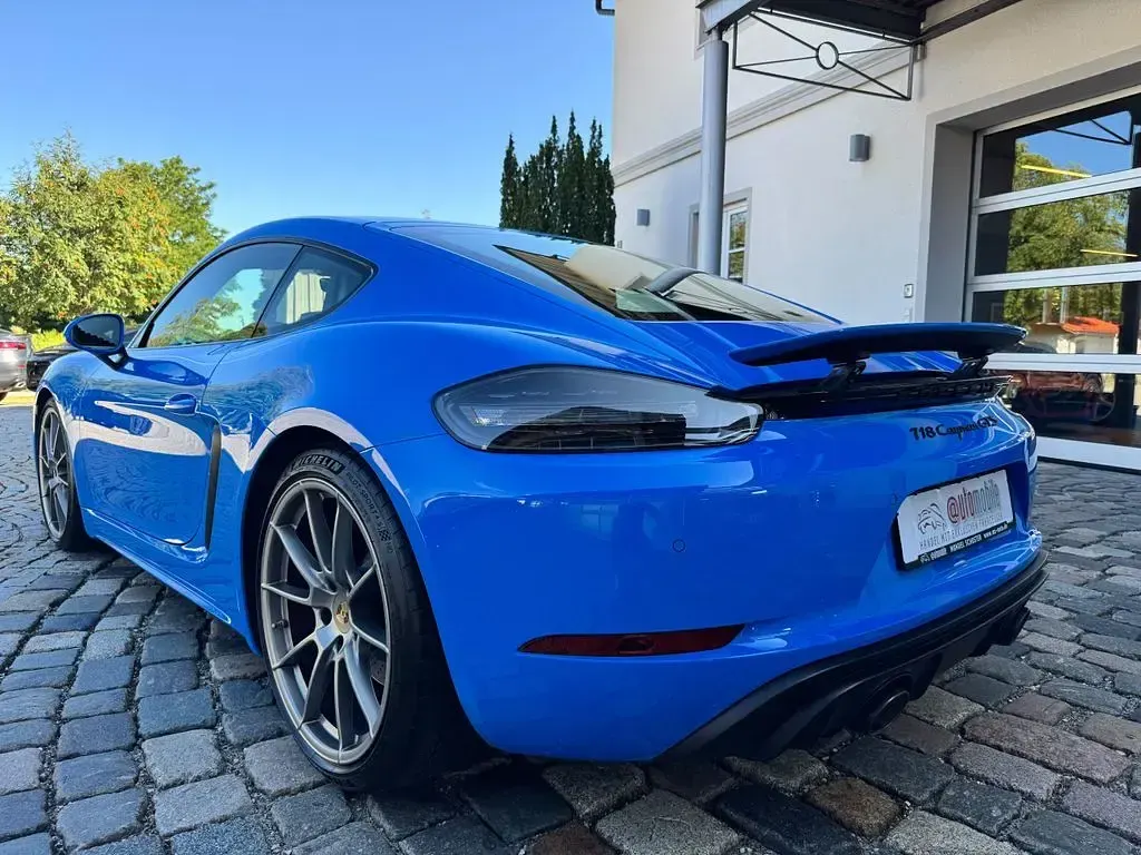 Gebraucht Porsche Cayman GTS 400 PS (294 kW) 2022 Shark blue Coupé