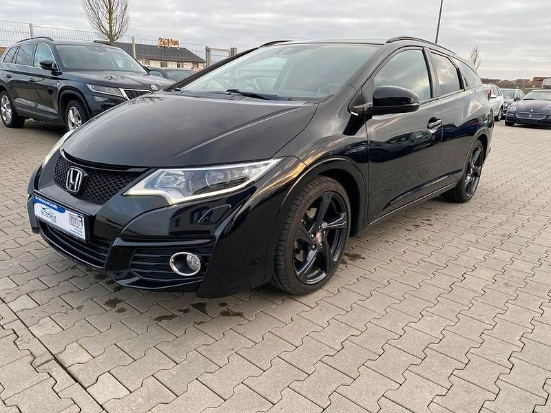 Schwarz Gebraucht 2017 Honda Civic Elegance Kombi | 13.900 € (Fairer Preis) - Bild 1/4