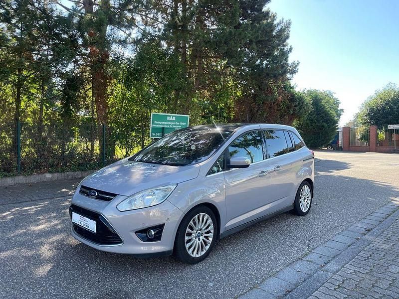 Grau Gebraucht 2010 Ford Grand C-Max Titanium Van / Kleinbus | 4.499 € (Fairer Preis) - Bild 1/4