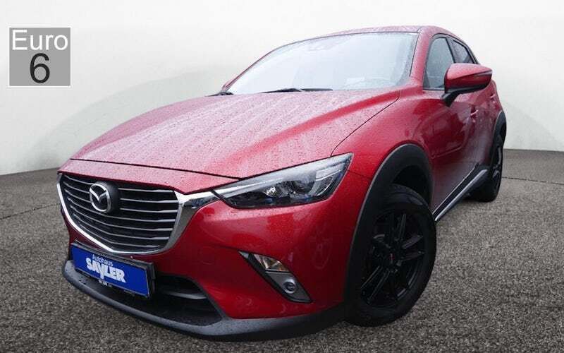 Rot Gebraucht 2016 Mazda CX-3 Sports-Line SUV | 14.990 € (Fairer Preis) - Bild 1/4