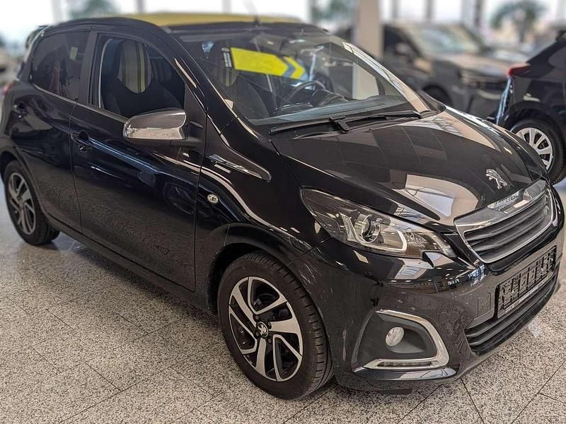 Schwarz Gebraucht 2019 Peugeot 108 Top! Collection Kleinwagen | 11.500 € (Etwas zu teuer) - Bild 1/4