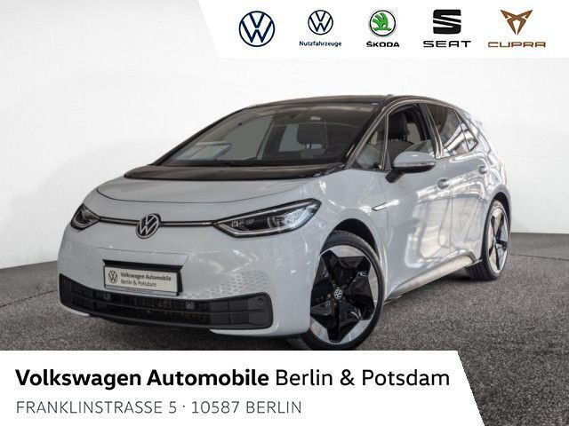 Gletscherweiß metallic Gebraucht 2021 VW ID.3 Pro Performance Kleinwagen | 22.433 € (Guter Preis) - Bild 1/4
