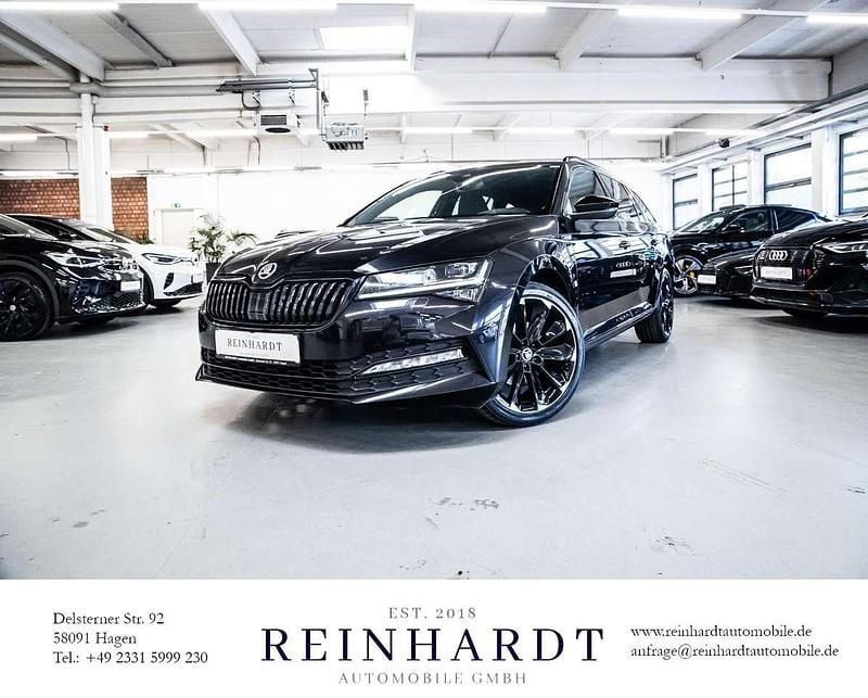 Schwarzmagic perleffekt Gebraucht 2021 Skoda Superb SportLine Limousine | 27.695 € (Fairer Preis) - Bild 1/3