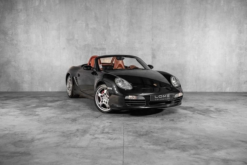 Schwarz Gebraucht 2006 Porsche Boxster S Cabrio | 32.987 € (Etwas zu teuer) - Bild 1/4