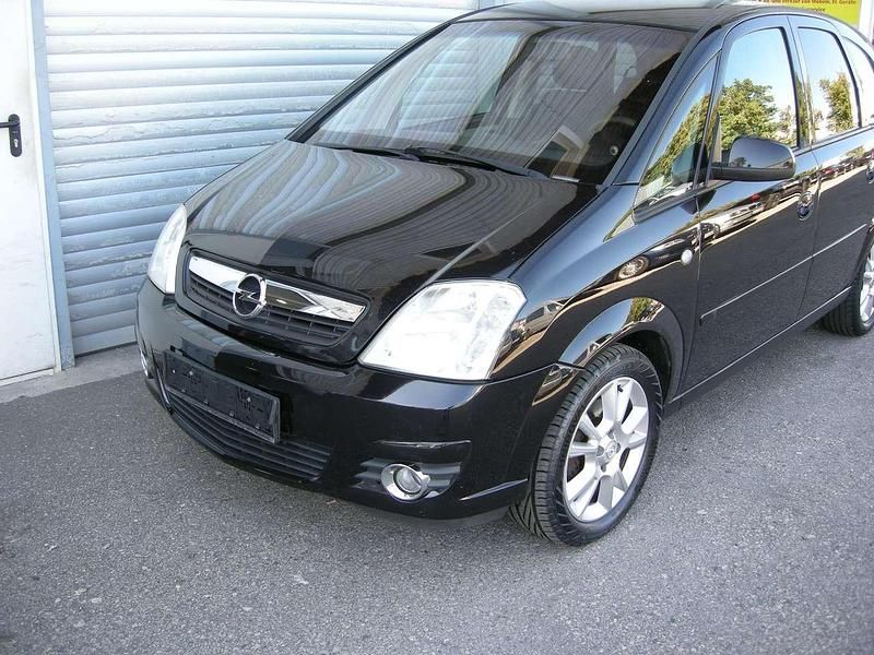 Schwarz Gebraucht 2008 Opel Meriva Van / Kleinbus | 3.290 € (Etwas zu teuer) - Bild 1/4