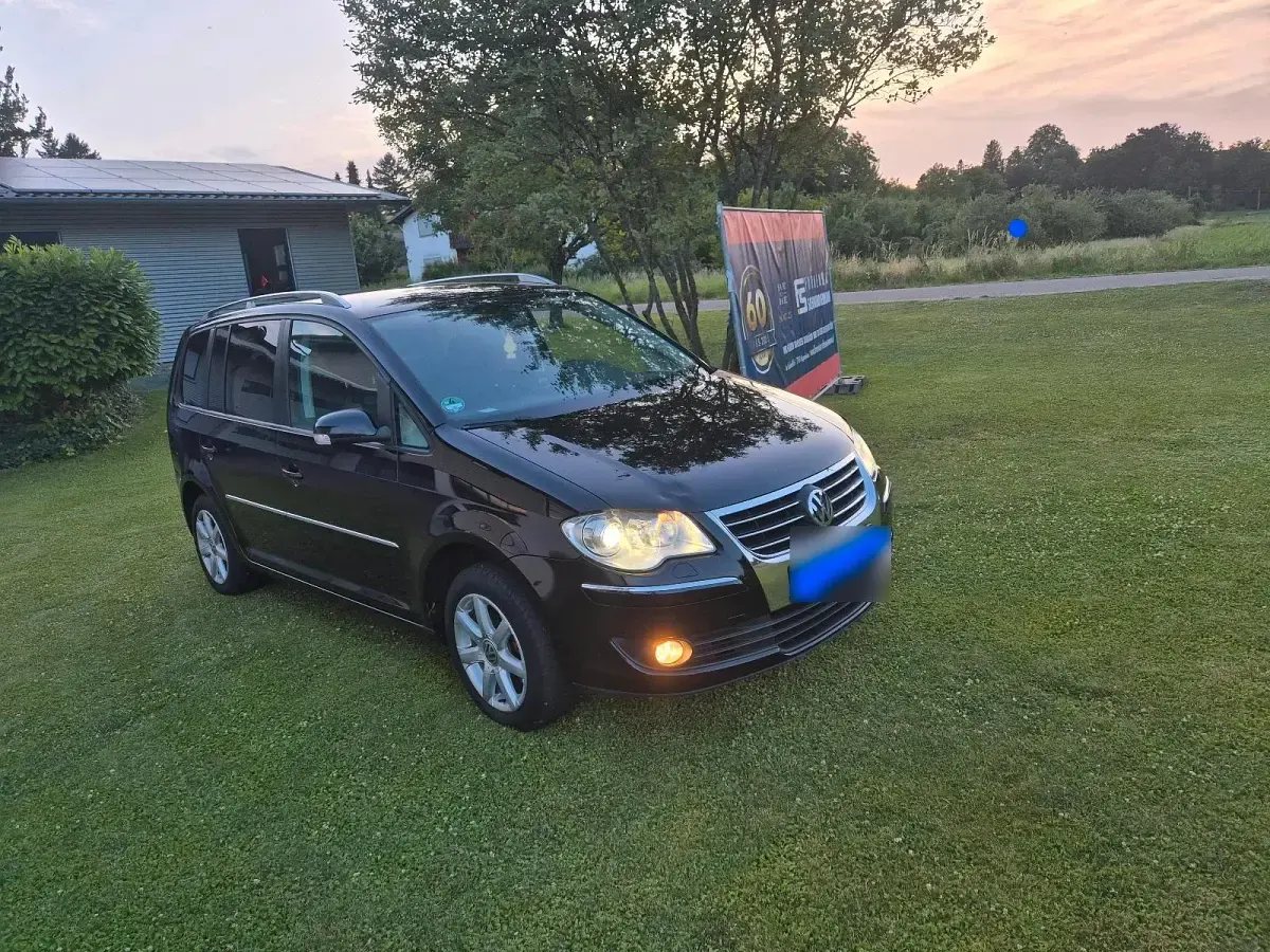 Gebraucht VW Touran 170 PS (125 kW) 2007 Schwarz Van / Kleinbus