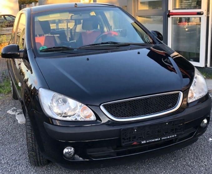 Schwarz Gebraucht 2007 Hyundai Getz GLS Kleinwagen | 2.400 € (Etwas zu teuer) - Bild 1/4