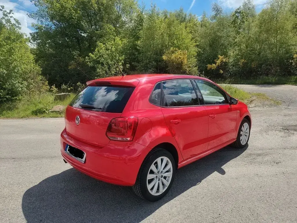 Usata VW Polo Life 90 CV (66 kW) 2014 Rosso Berlina