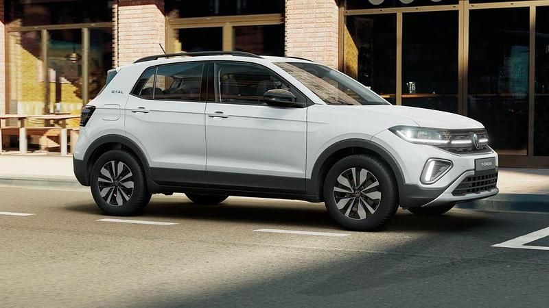 Gebraucht VW T-Cross Goal 95 PS (69 kW) 2025 Weiß SUV