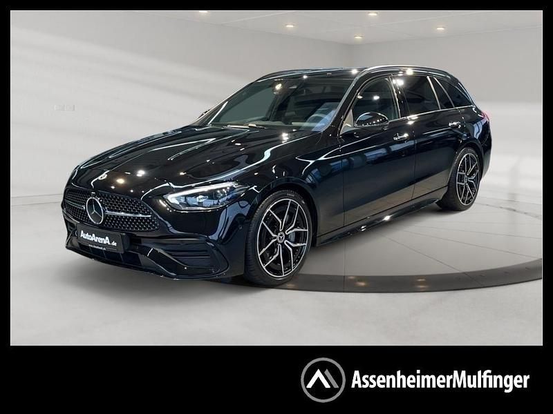 Schwarz Gebraucht 2024 Mercedes C300 AMG Limousine | 50.713 € (Teuer) - Bild 1/4