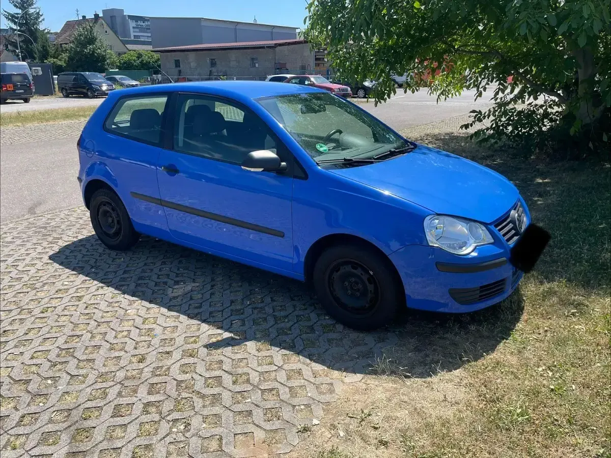 Gebraucht VW Polo Trendline 60 PS (44 kW) 2008 Blau Kleinwagen