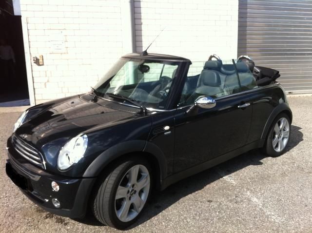 Gebraucht Mini Cooper Cabriolet 116 PS (85 kW) 2008 Schwarz Cabrio