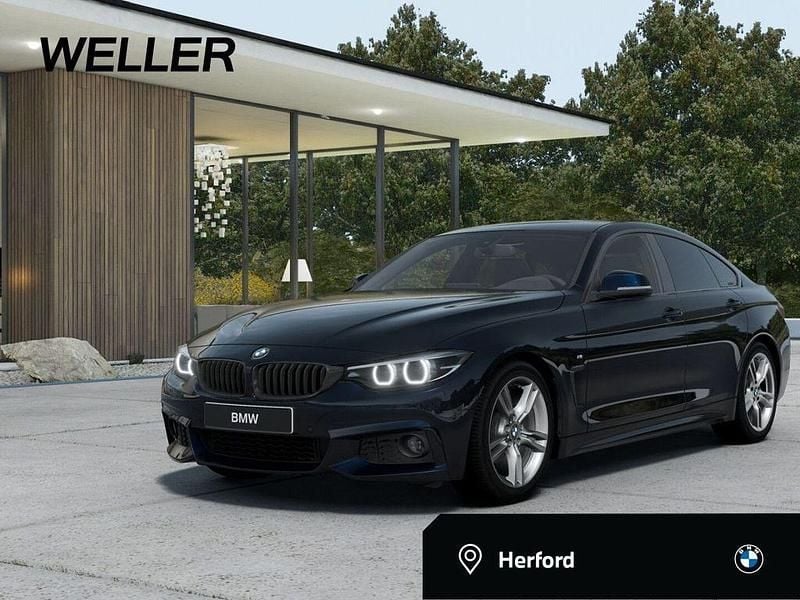 Schwarz Gebraucht 2020 BMW 420 Gran Coupé M Sport Coupé | 28.990 € (Superpreis) - Bild 1/4