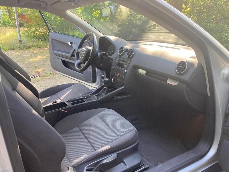 Usata Audi A3 102 CV (75 kW) 2007 Grigio Utilitaria