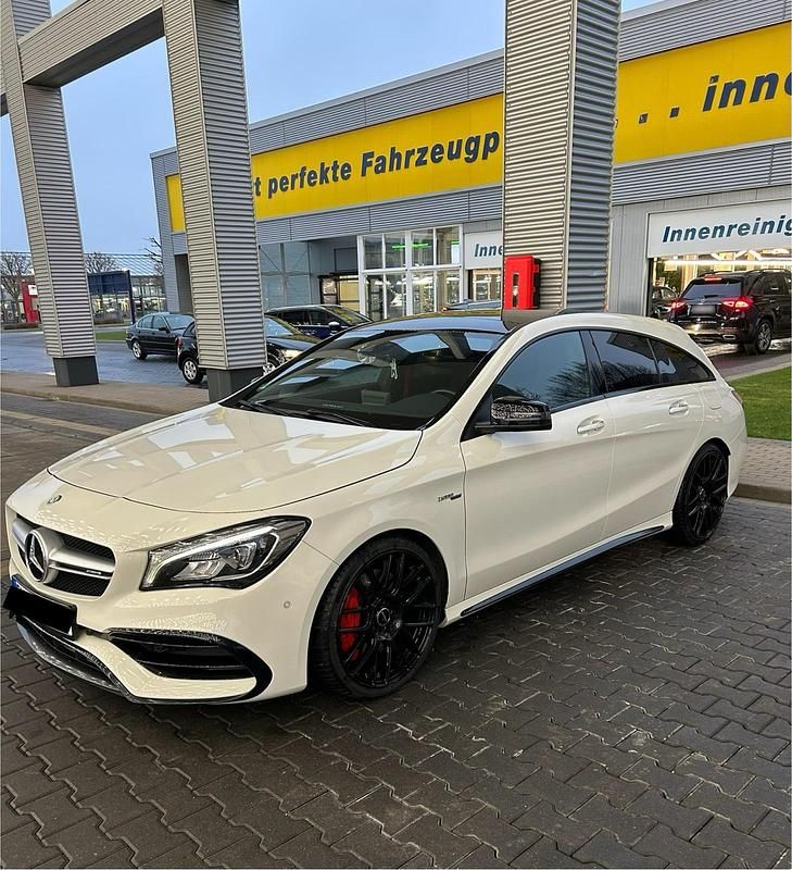Gebraucht Mercedes CLA45 AMG AMG 380 PS (279 kW) 2018 Weiß Kombi