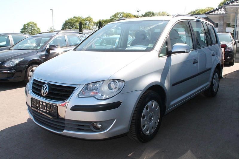 Gebraucht VW Touran Conceptline 102 PS (75 kW) 2007 Silber Van / Kleinbus