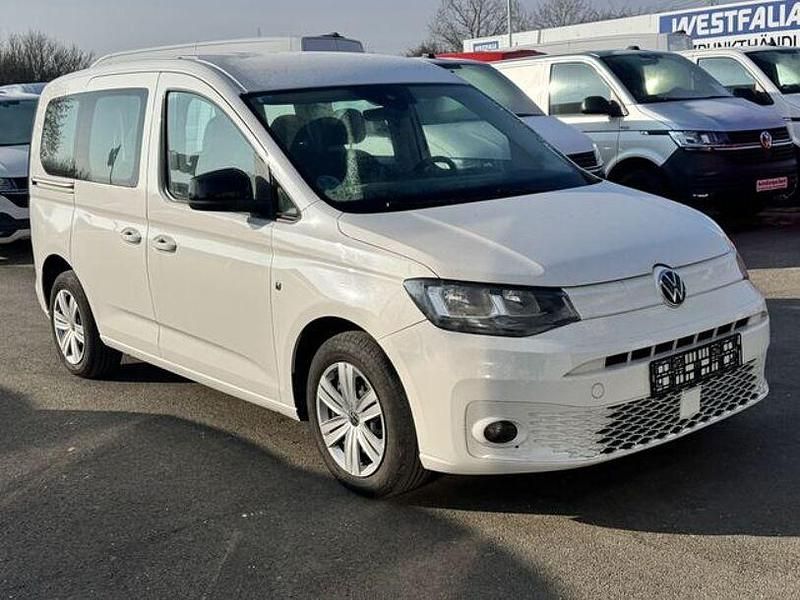 Gebraucht VW Caddy 122 PS (89 kW) 2021 Weiß Van / Kleinbus