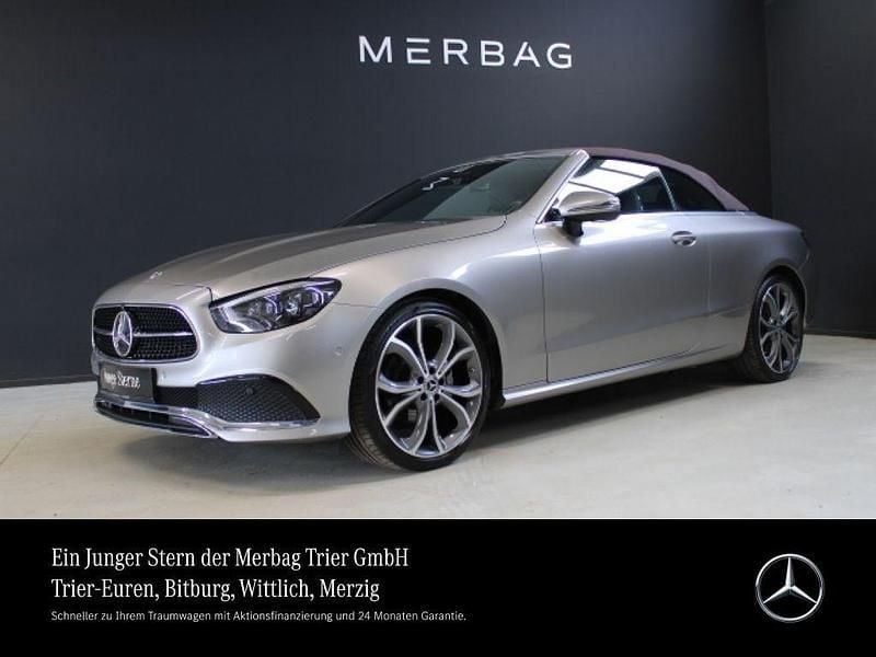 Silber Gebraucht 2021 Mercedes E220 Avantgarde Cabrio | 34.960 € (Guter Preis) - Bild 1/4