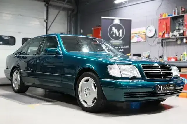 Gebraucht Mercedes S280 193 PS (141 kW) 1996 Grün Limousine
