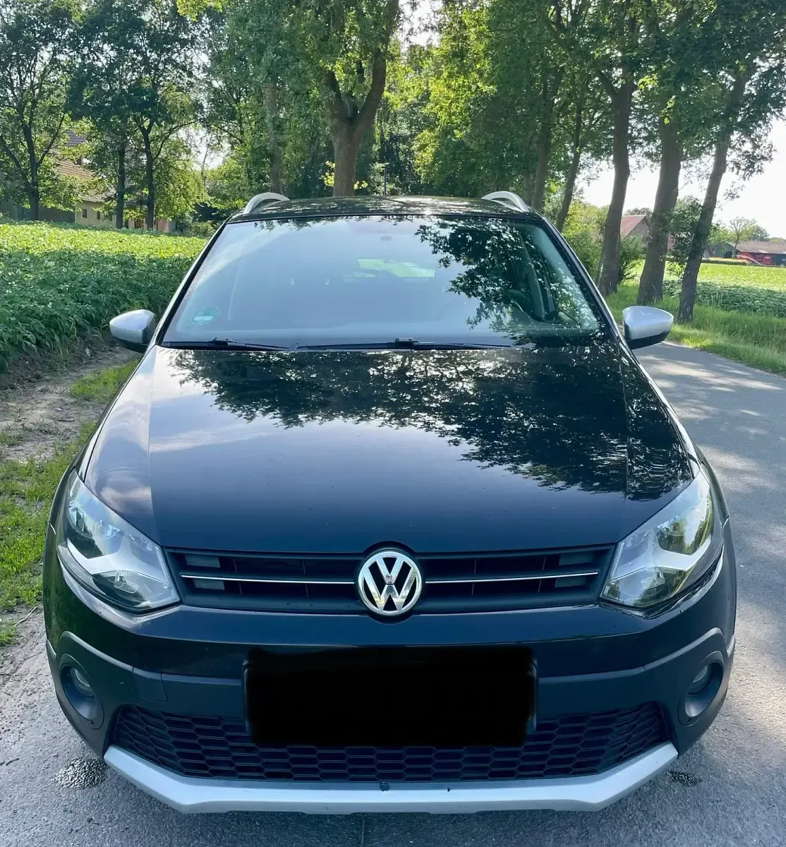 Gebraucht VW Polo Cross 85 PS (62 kW) 2010 Schwarz Kleinwagen