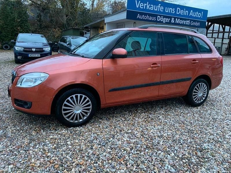 Orange Gebraucht 2008 Skoda Fabia Ambiente Kombi | 1.950 € (Guter Preis) - Bild 1/4