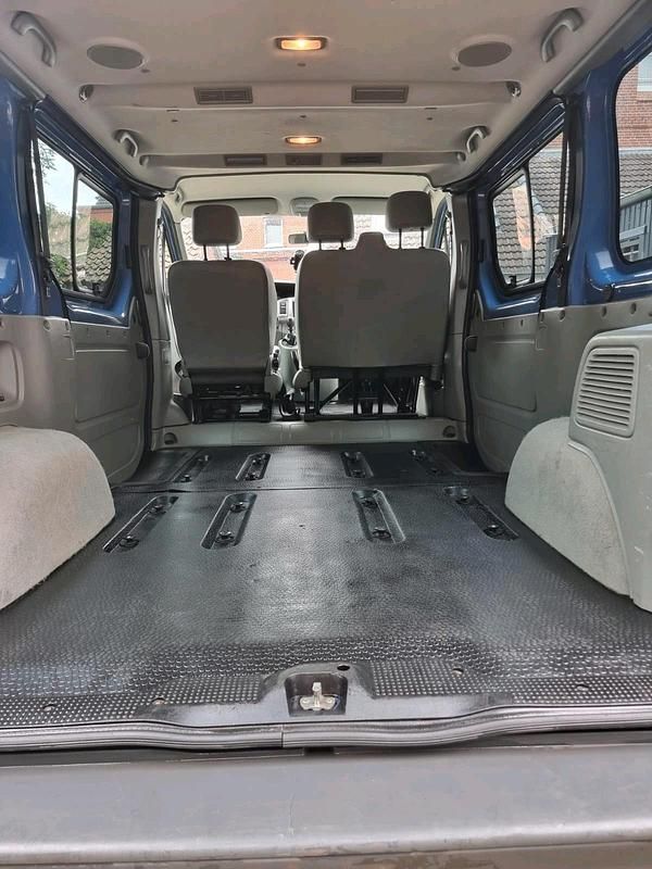 Gebraucht Renault Trafic 116 PS (85 kW) 2007 Blau Van / Kleinbus