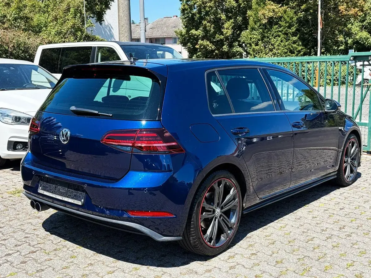 Gebraucht VW Golf VII GTD 184 PS (135 kW) 2019 Blau Limousine