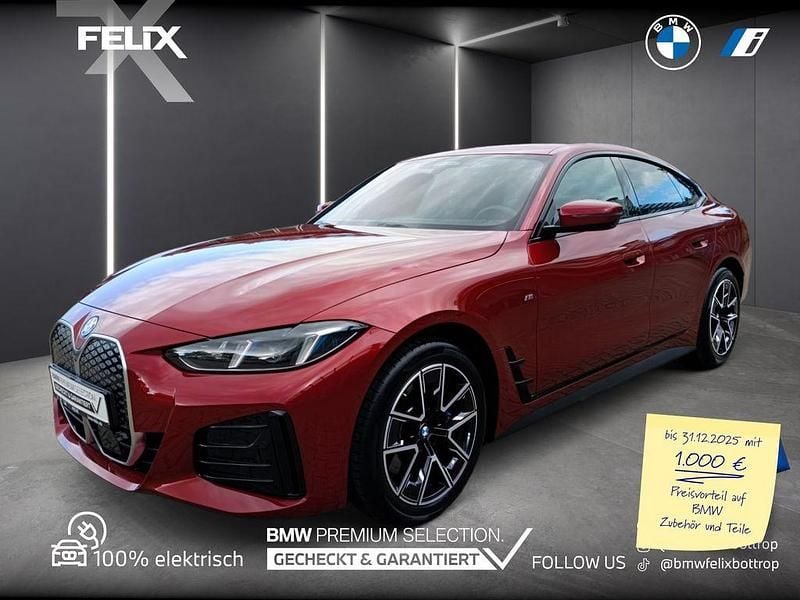 Rot Gebraucht 2024 BMW i4 M Sport Limousine | 46.880 € (Superpreis) - Bild 1/4