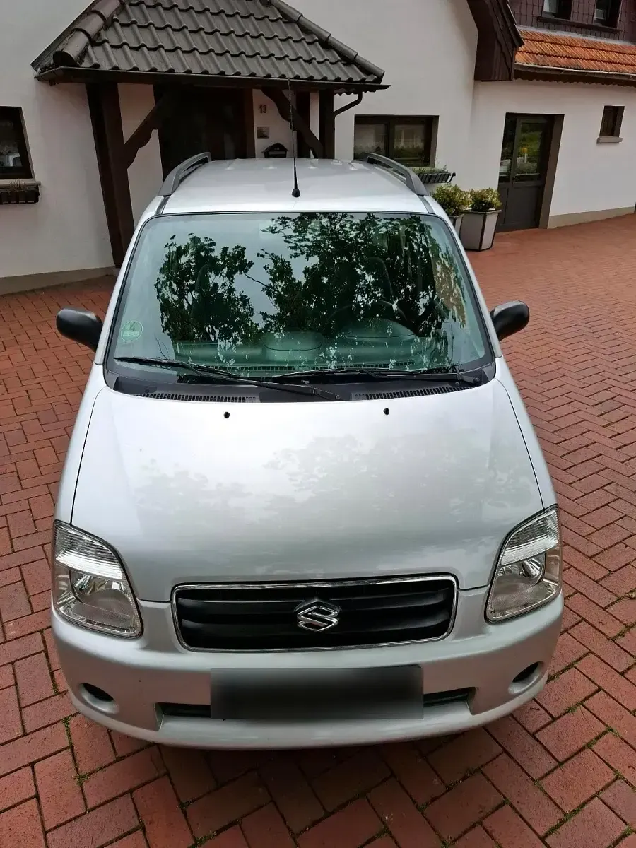 Gebraucht Suzuki Wagon R+ 94 PS (69 kW) 2005 Silber Van / Kleinbus