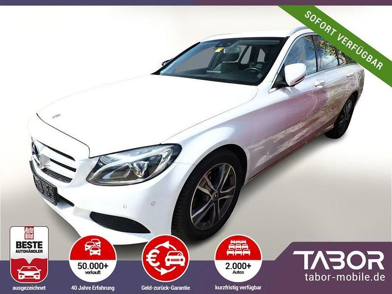 Weiss Gebraucht 2018 Mercedes C180 Avantgarde Kombi | 19.688 € (Fairer Preis) - Bild 1/4